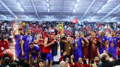 السويحلي بطلاً لإفريقيا للكرة الطائرة بفوز ملحمي على الترجي