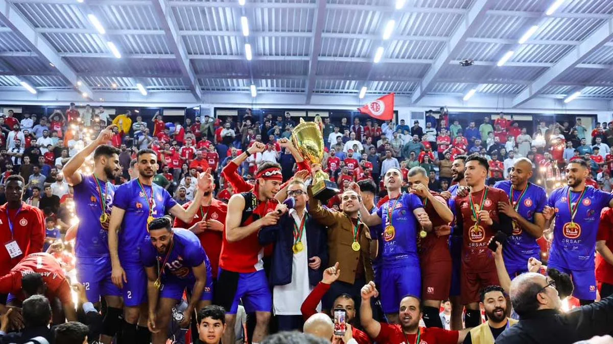 السويحلي بطلاً لإفريقيا للكرة الطائرة بفوز ملحمي على الترجي