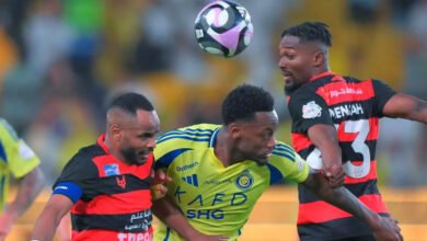 رونالدو يقود النصر لتخطي الرياض بثنائية في دوري روشن