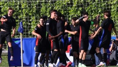 برشلونة يتخطى الكمار إلى نهائي دوري أبطال أوروبا للشباب