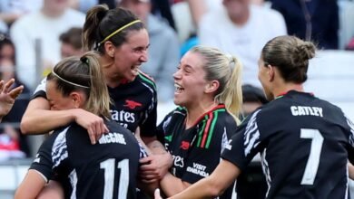 سيدات آرسنال يحققن معجزة في فرنسا ويبلغن نهائي دوري الأبطال