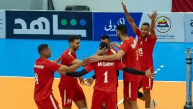 نتيجة الاهلي والجيش الرواندي في بطولة إفريقيا للطائرة 2025