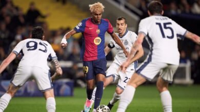 برشلونة يعود من بعيد ويتعادل مع انتر ميلان في ملحمة الذهاب