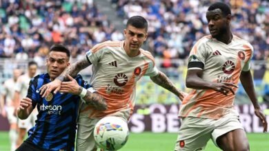 روما يمدد سلسلة انتصاراته ويُوجه ضربة قاسمة لطموحات الإنتر