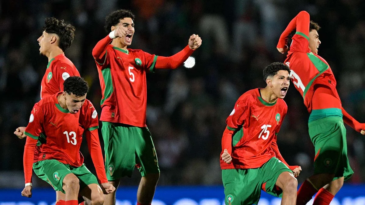 المغرب يعبر كوت ديفوار إلى نهائي امم إفريقيا للناشئين