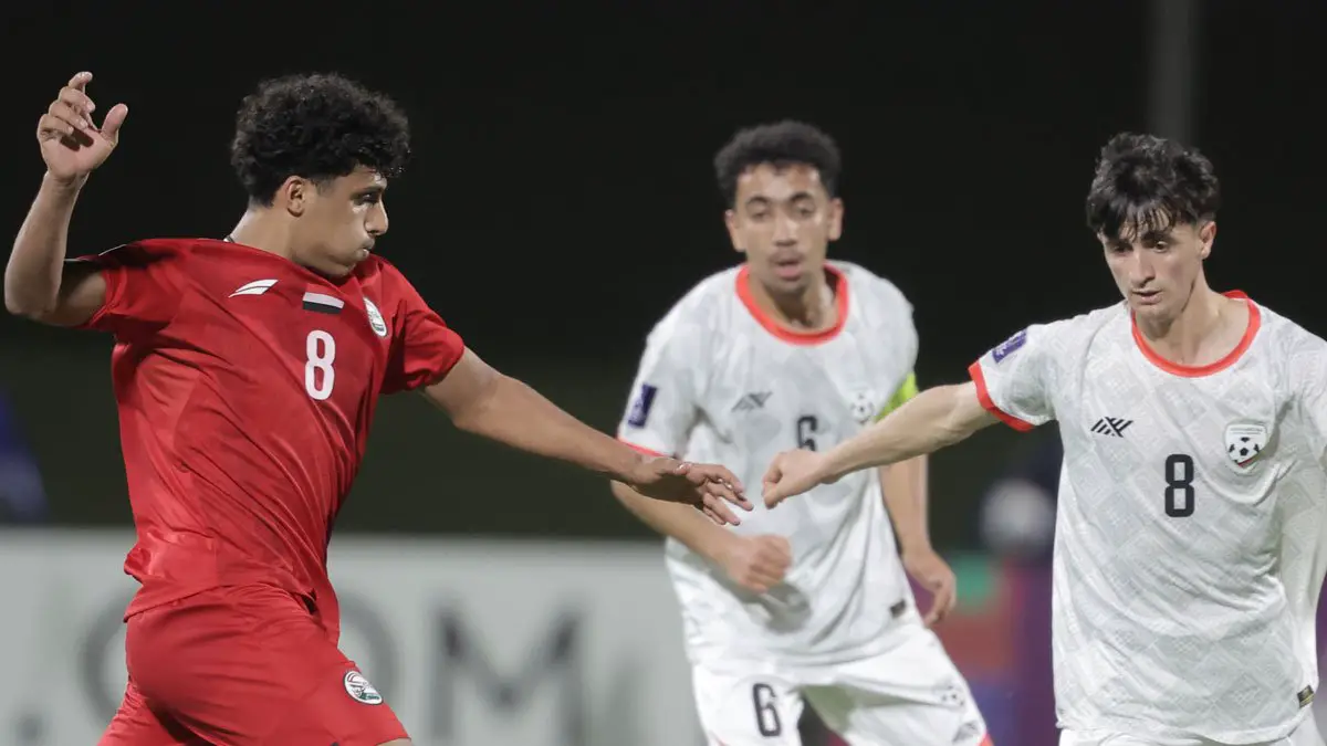 اليمن يتجاوز افغانستان في افتتاح كأس آسيا للناشئين