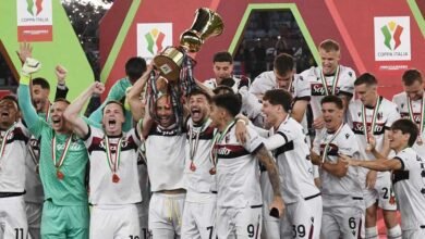 دان ندوي يقود بولونيا لإحراز لقب كأس إيطاليا بعد 51 عامًا