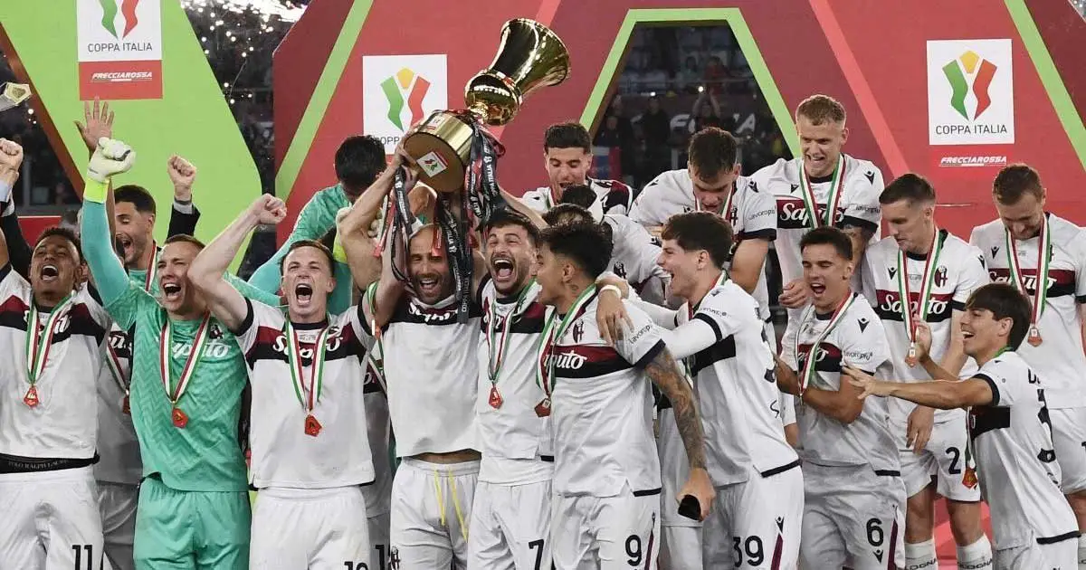 دان ندوي يقود بولونيا لإحراز لقب كأس إيطاليا بعد 51 عامًا