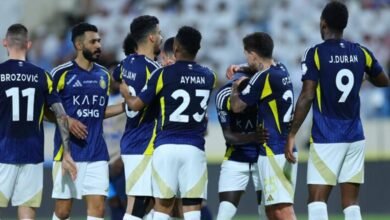 النصر يكتسح الأخدود بتسعة أهداف في دوري روشن 2025/2024