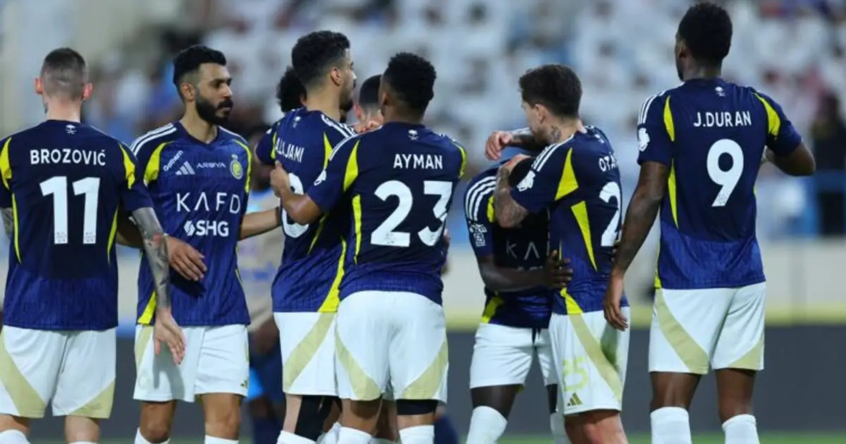 النصر يكتسح الأخدود بتسعة أهداف في دوري روشن 2025/2024
