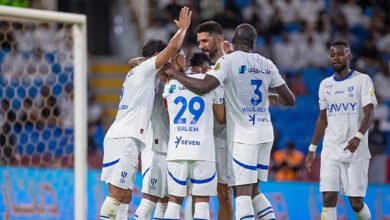 الهلال يمطر شباك الرائد بخماسية في أول ظهور للشلهوب