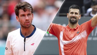 دجوكوفيتش يهزم نوري ويبلغ نهائي جنيف في سعيه للتتويج المئوي