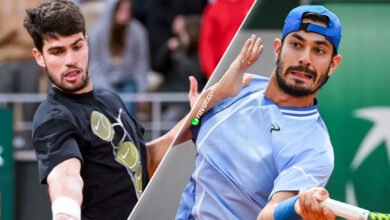 ألكاراز يتجاوز زيبيري إلى الدور الثاني من رولان غاروس 2025