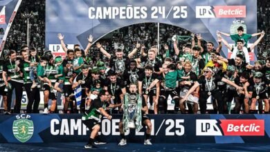 رسميًا.. سبورتينغ لشبونة بطلاً للدوري البرتغالي 2025/2024