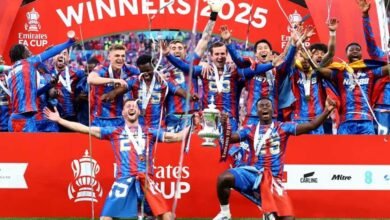 كريستال بالاس يتوج بأول لقب في تاريخه منذ تأسيسه 1905