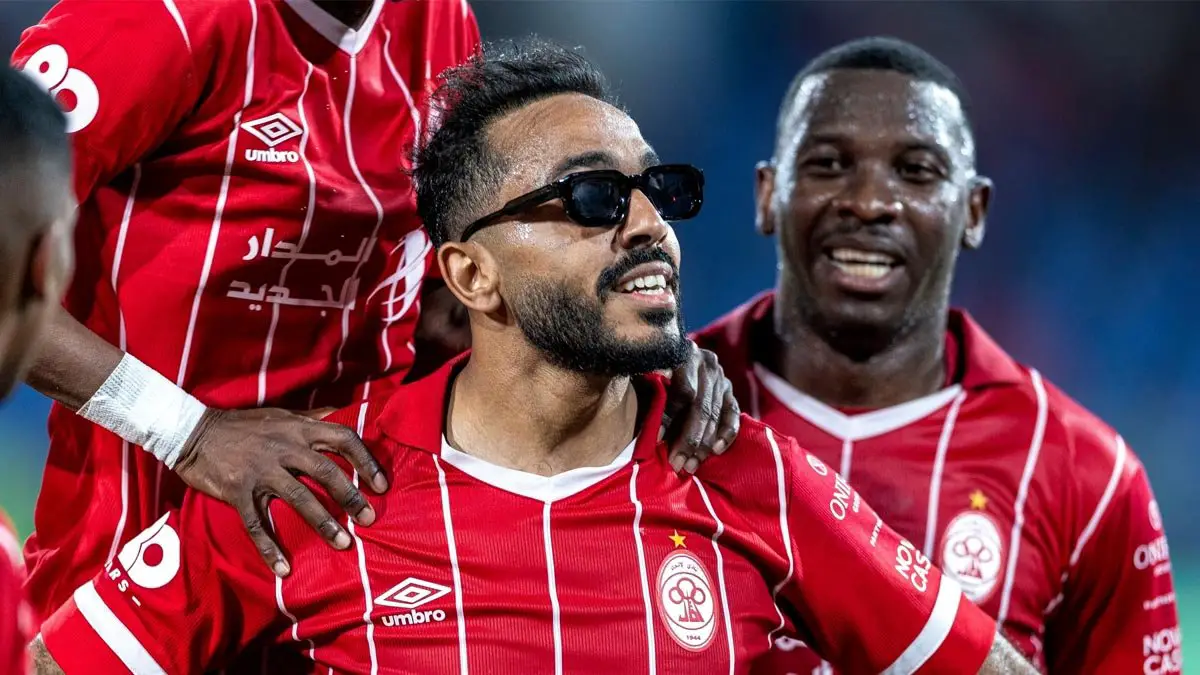 كهربا يبصم على ثنائية فوز الاتحاد على اتحاد مصراتة