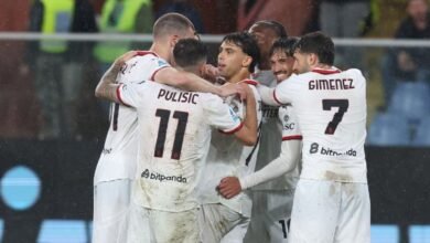 هدف عكسي يُنهي آمال جنوى ويمنح ميلان انتصارًا ثمينًا