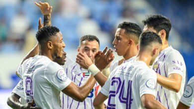 لابا يتصدر الهدافين والعين يختتم موسمه بثنائية في شباك النصر