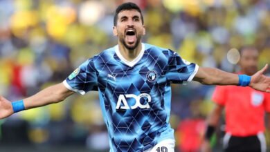 الكرتي يلدغ صنداونز ويقرب بيراميدز من لقب دوري أبطال إفريقيا