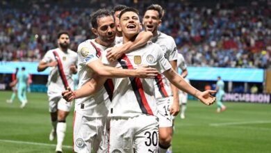 العين يُمنى بهزيمة قاسية من مانشستر سيتي ويودّع البطولة