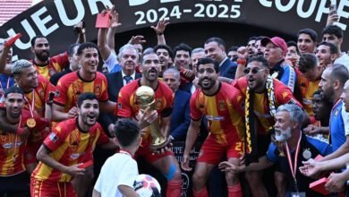 الترجي يستعيد كأس تونس بعد 9 مواسم ويتوج بالثنائية المحلية