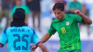 الشرطة يكتسح النفط برباعية ويقترب من اللقب التاريخي