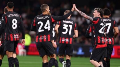 ميلان يُنهي جولته الآسيوية بتسعة أهداف في بيرث غلوري