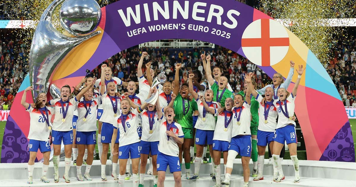إنجلترا تنتقم من إسبانيا وتحتفظ بلقب يورو السيدات