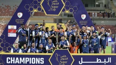 الشباب يُفاجئ السيب ويحقق لقب كأس السوبر العماني لأول مرة