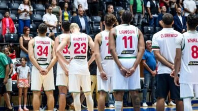 لبنان يكتسح إيران ويشعل المنافسة في بطولة بيروت لكرة السلة