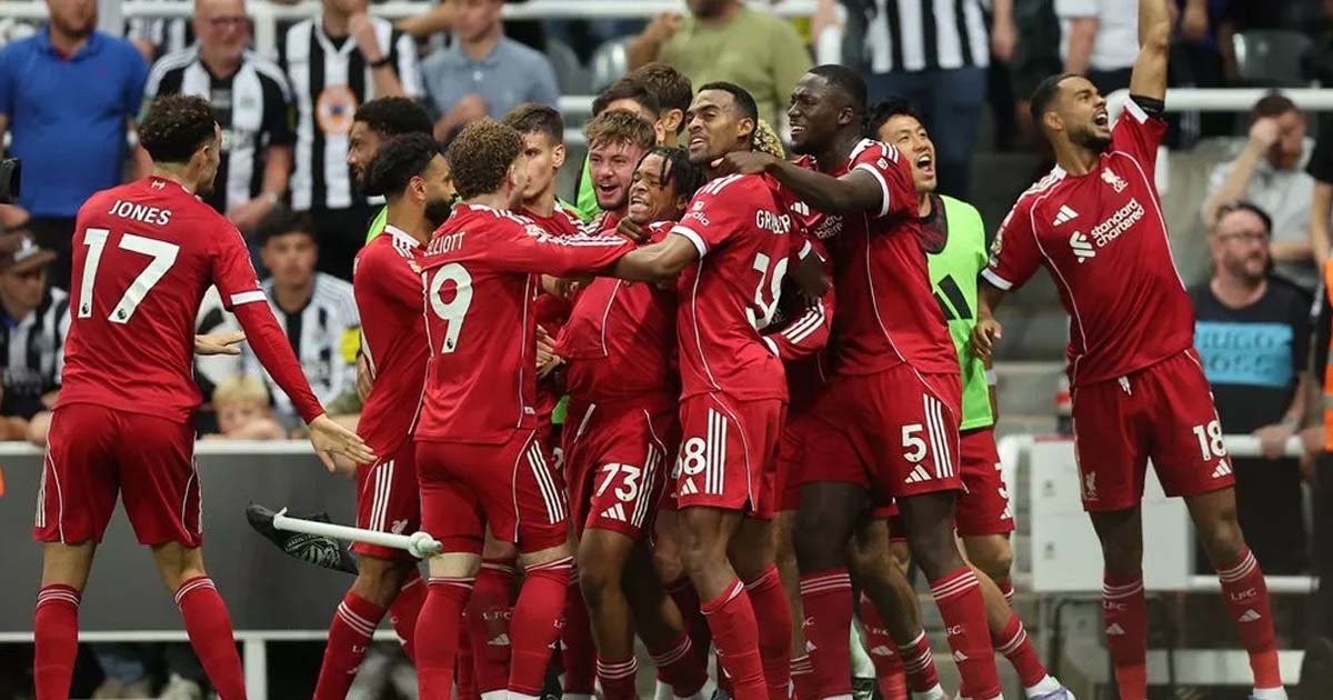 ليفربول يخطف فوزًا دراميًا من نيوكاسل في الوقت القاتل 1 ليفربول يخطف فوزًا دراميًا من نيوكاسل في الوقت القاتل