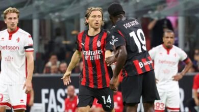 مودريتش يشارك في عبور ميلان دور 64 من كأس إيطاليا 2026/2025