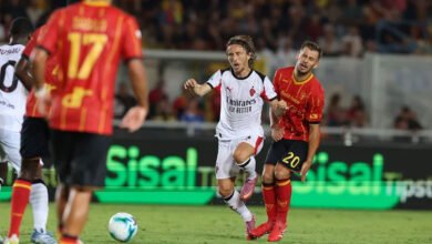 أليغري يستعيد توازنه مع ميلان بالفوز على ليتشي خارج الديار