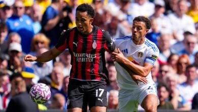 ميلان يعاني في الشوط الثاني ويتعادل مع ليدز في ودية دبلن