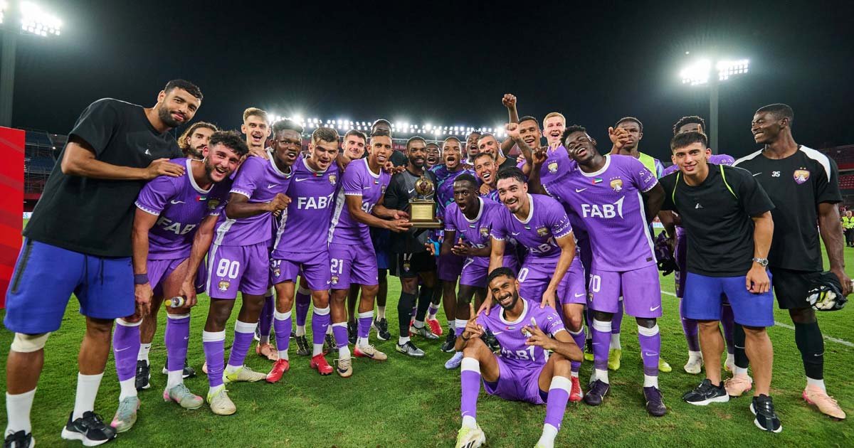 العين يختتم معسكره الإسباني بتحقيق لقب كأس غرناطة الودية