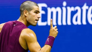 بداية قوية لألكاراز في نيويورك على حساب العملاق أوبيلكا