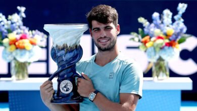 نهائي قصير في سينسيناتي 2025.. ألكاراز بطلاً بعد انسحاب سينر