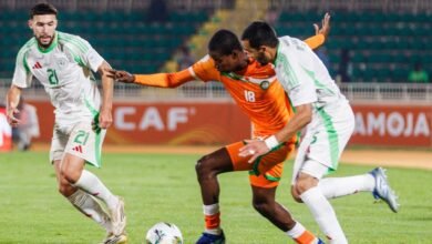 الجزائر تنجو من فخ النيجر وتبلغ ربع نهائي شان 2025