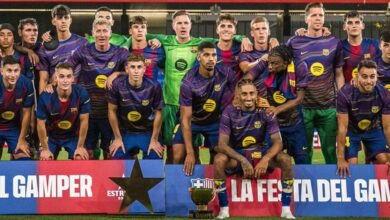 برشلونة يسحق كومو 5-0 ويتوج بكأس خوان غامبر