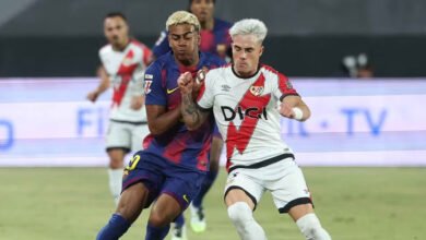 برشلونة يكتفي بنقطة أمام رايو فاليكانو