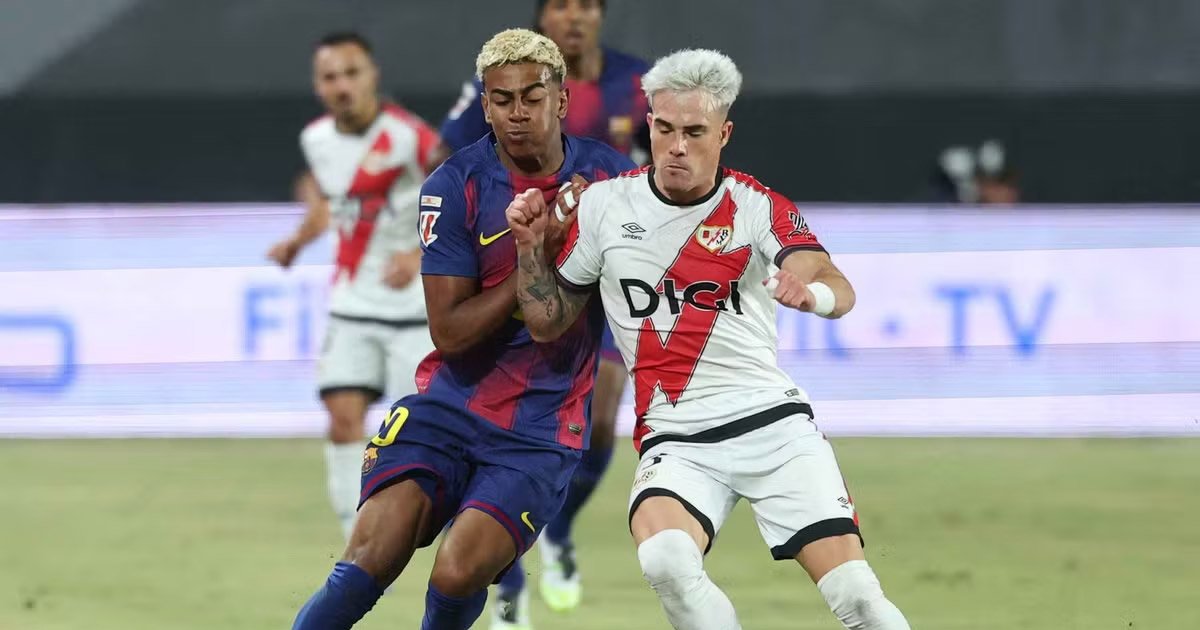 برشلونة يكتفي بنقطة أمام رايو فاليكانو