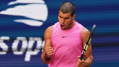 ألكاراز يثبت قوته ويصعد إلى ثمن نهائي أمريكا المفتوحة 2025