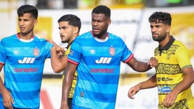 حادثة مؤسفة تمنح الإفريقي فوزًا اعتباريًا في ملعب البنزرتي