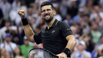 دجوكوفيتش يبلغ ربع النهائي الـ64 في البطولات الكبرى