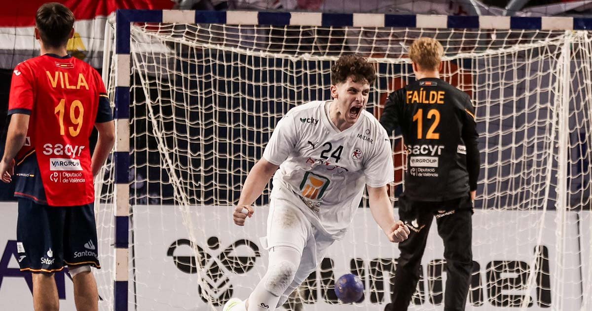 إسبانيا توقف مسيرة مصر وتبلغ نصف نهائي مونديال اليد للناشئين