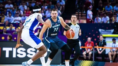 رغم تألق دونتشيتش.. سلوفينيا تخسر من فرنسا في يوروباسكت 2025