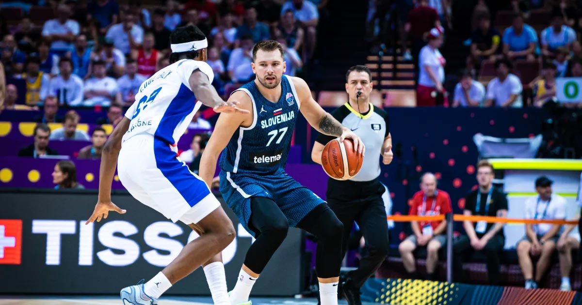 رغم تألق دونتشيتش.. سلوفينيا تخسر من فرنسا في يوروباسكت 2025