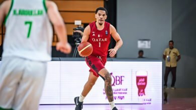 قطر تختم بطولة لوسيل لكرة السلة بانتصار صعب على العراق
