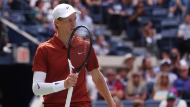 سينر يعادل رقم فيدرر القياسي بعد فوزه الساحق على بوبيرين