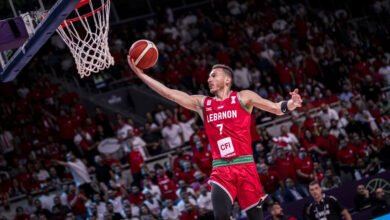 ثلاثية زينون تُنقذ لبنان من كمين قطر في كأس آسيا لكرة السلة